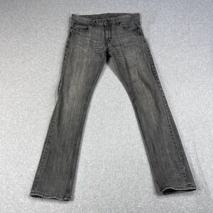 Nike Jeans Mens Size 30 (32x31) Skinny Grey Faded Denim Rare Limited